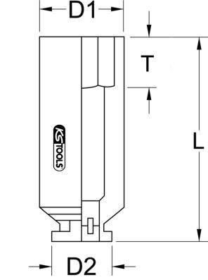 Tubulara de impact # 515 1424 # KS TOOLS