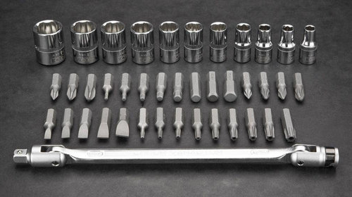 Tubulare in set 1/4 ",, 41 buc -set 