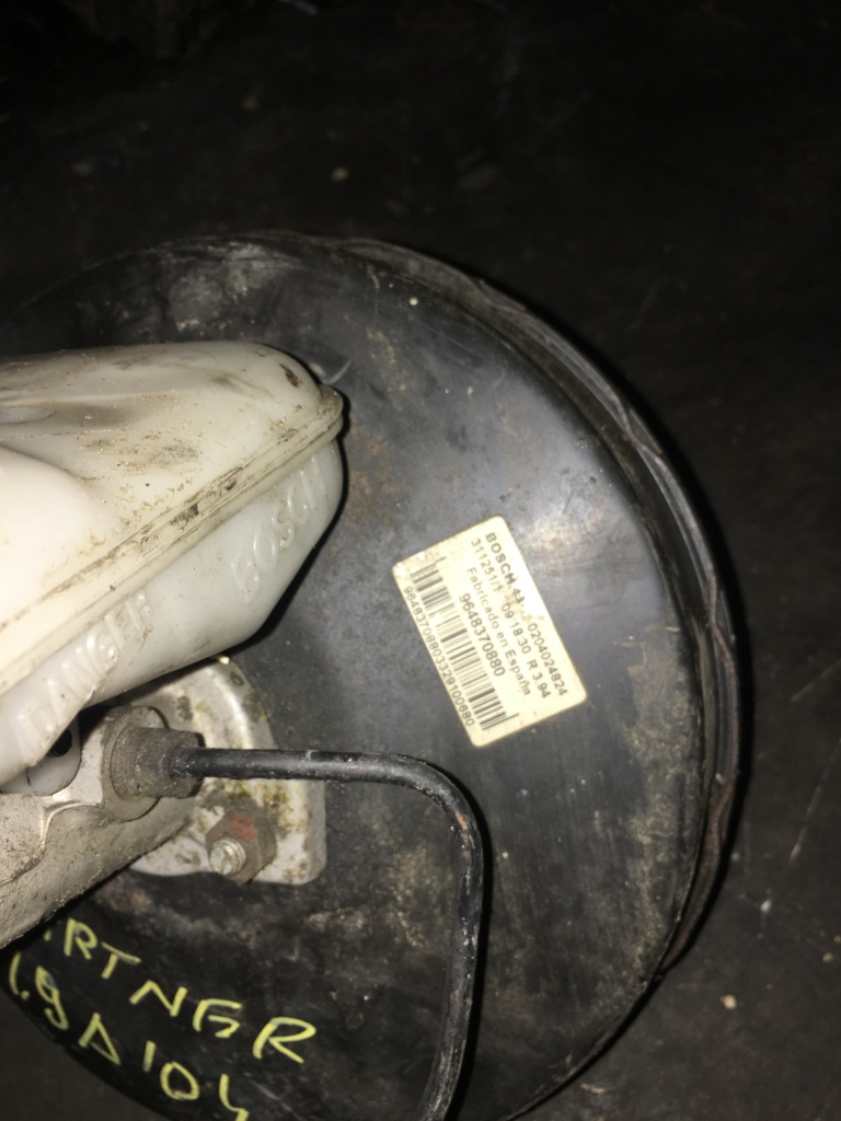 TULUMBA FRANA 9648370880, PEUGEOT PARTNER, 1.9DIES
