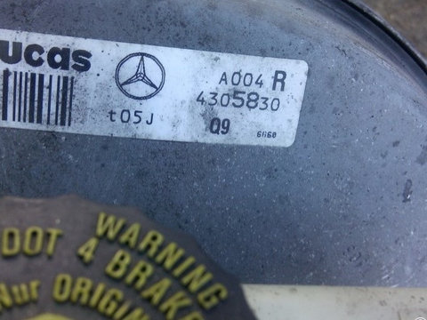 Tulumba servofrana cu pompa Mercedes C-Class,w202,cod:a004r4305830