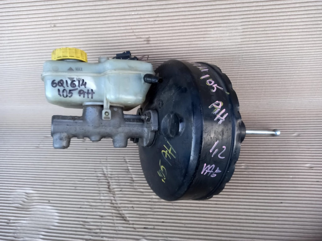 Tulumba servofrana cu pompa si vas lichid cod 6Q1 614 105 AH Skoda Fabia Vw Polo Seat Ibiza