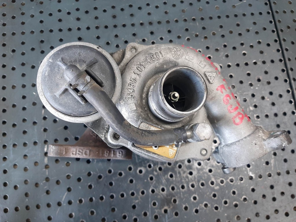 Turbina 1.4 tdci ford fiesta 5 fusion peugeot 206 citroen c2 c3 54359710009