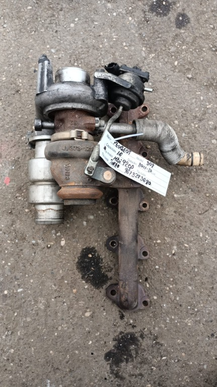 Turbina Citroen C4 1.6 HDi 92 CP an 2010 cod 9673283680