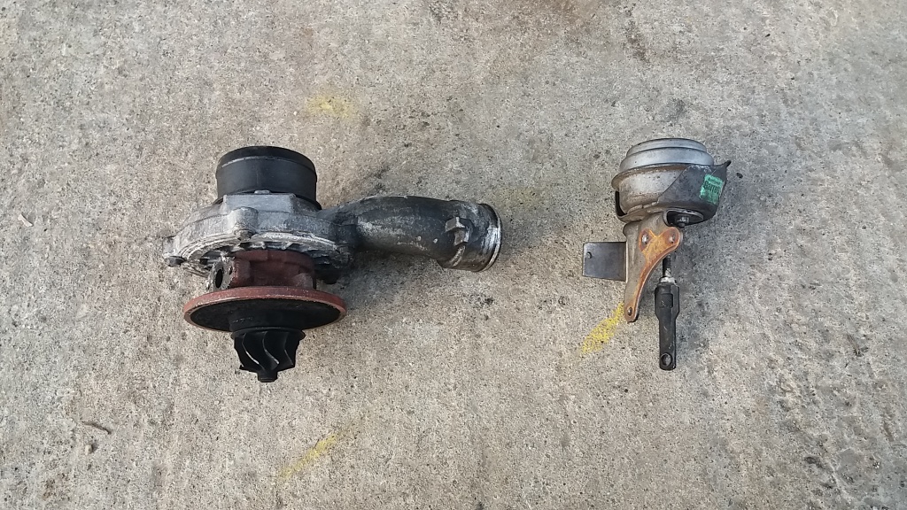 Turbina defecta Opel 1.9 CDTi 120CP