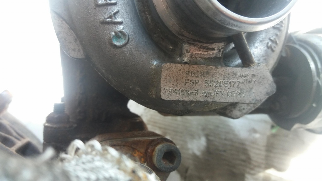Turbina fiat doblo bravo multipla stilo 