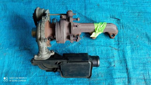 Turbina Ford Fiesta Mk6 2010 1.4 TDCI tip motor F6JD