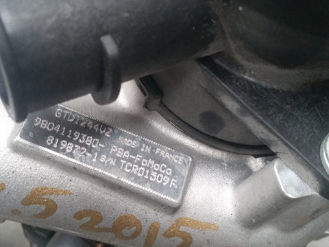 Turbina Ford Focus III 1.5 Diesel (2015)GTD1244VZ 9804119380