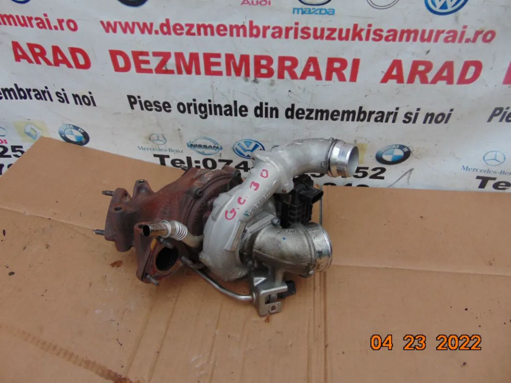 Turbina Jeep grand cherokee 4 motor 3.0 vm wk2 lancia thema dodge ram turbosuflanta turbo