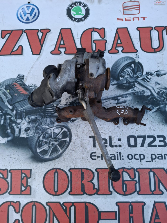 Turbina KKK Volkswagen Passat B6 2.0TDI motor CBA cod 03L253016F