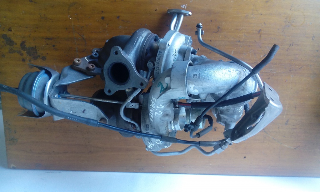 Turbina mercedes sprinter 2.2 biturbo 313 an fabricatie 2008 cod a6510905380