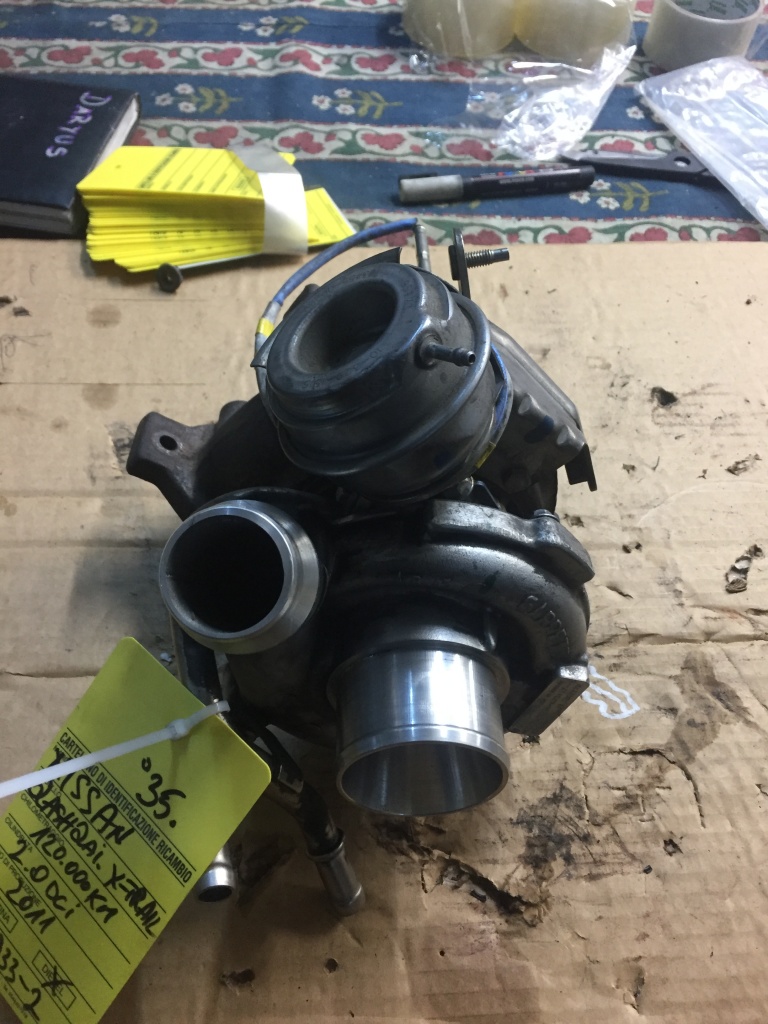 Turbina Nissan Qashqai 2.0 Dci 2012
