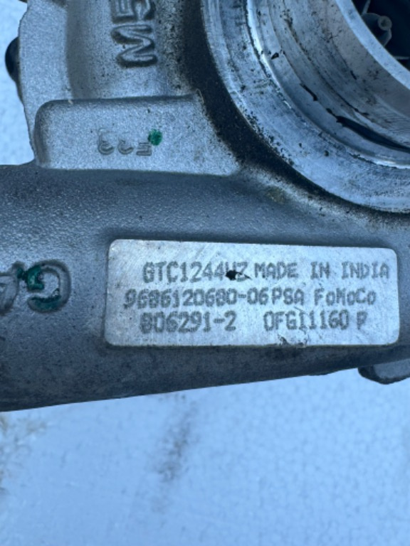 Turbina pentru Ford Focus 3 1.6 TDCI 95 CP T3DA An 2012 Cod 9686120680