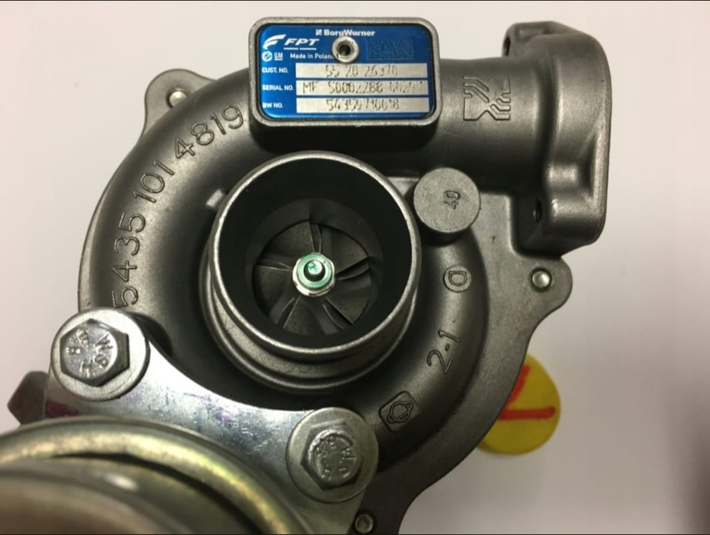 Turbina Peugeot 207 1.4 hdi an fab 2010 cod piesa 54359710009 54cp