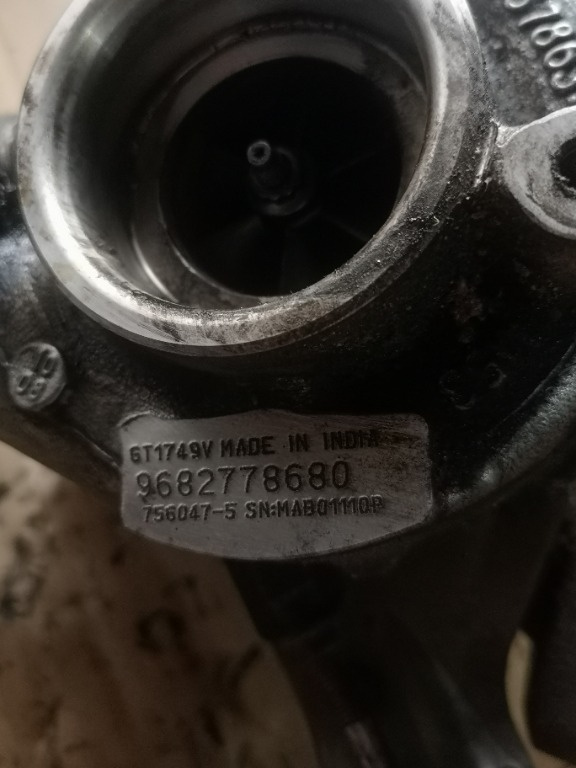 Turbina peugeot 307 407 508 607 citroen c4 c5 2.0 hdi rhr/rh01 9682778680