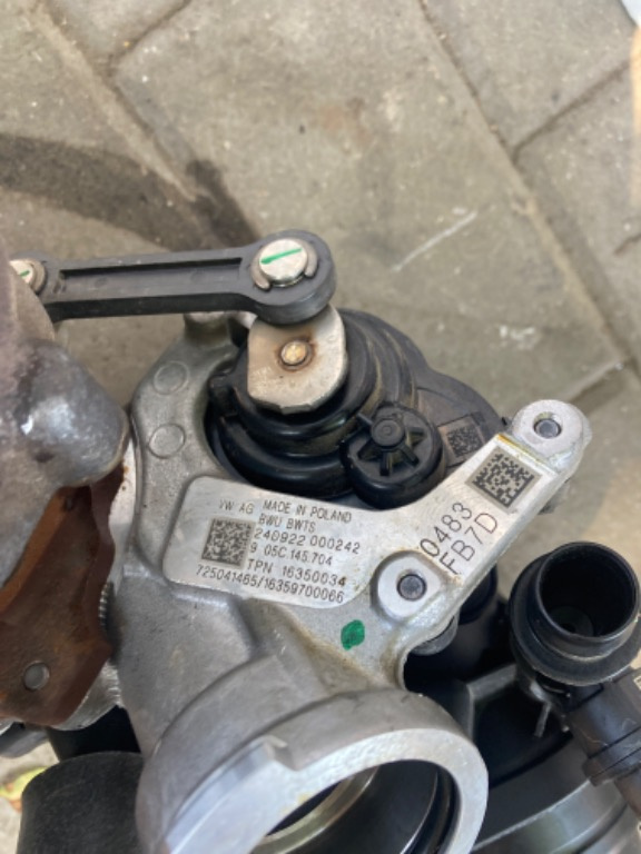 Turbina skoda fabia 4 1.0 tsi vw seat mo