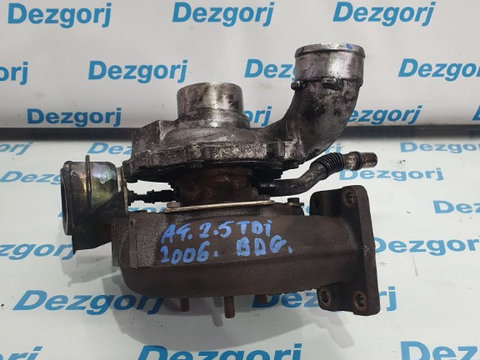 Turbina turbosuflanta Audi A4 B7 2.5 Tdi BDG 2005 Cod 0591457015