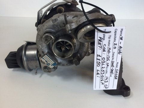 Turbina Volkswagen Golf 5 2.0 TDI