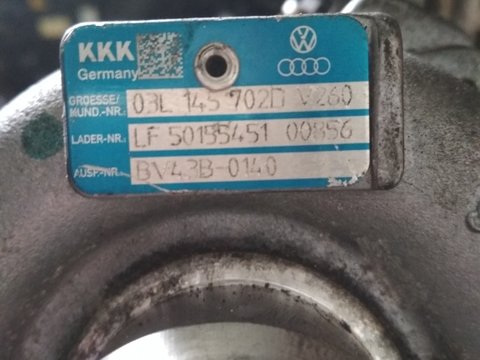 TURBINA VW TOURAN 1.9 TDI COD 038253016P,COD GC500627730077