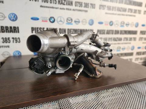 Turbine Turbo Bi-Turbo Bmw 3.0 D 4.0 D 5.0 D B57D30B Mild Hybrid Cod 8596261 Cod 8596263 G20 G30 G11 G12 G14 G15 G01 G02 G05 G06 G07 X3 X4 X5 X6 X7 F20 F21 F22 G30 G31 F10 F11 Euro 6 Fara Actuator + Mic Defect