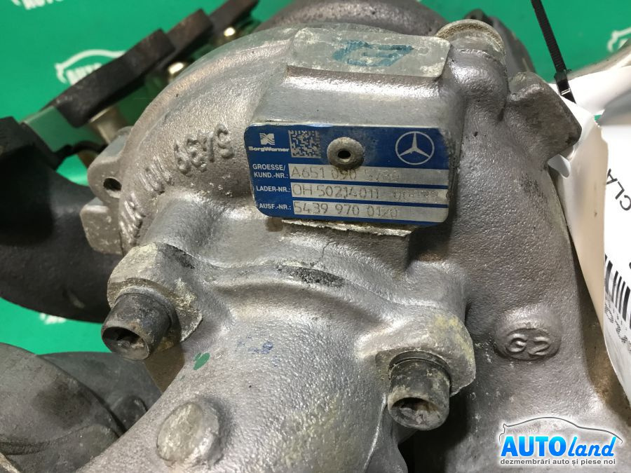 Turbo A6510905780 2.2 CDI Biturbo Merced