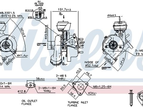 Turbo AUDI A4 Avant 8E5 B6 DELPHI HNX103