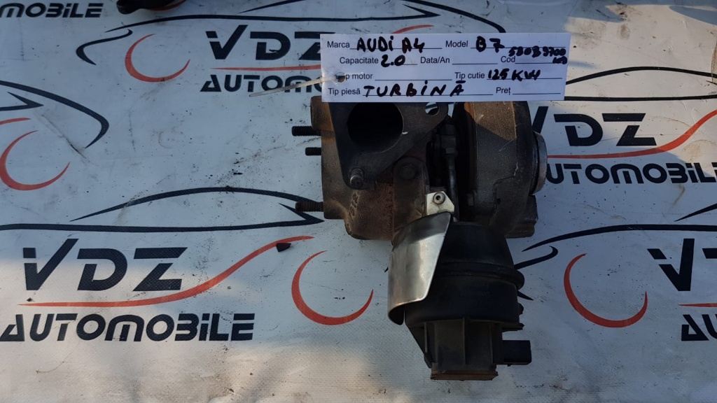 TURBO AUDI A4 Avant (8ED, B7) 2.0 TDI diesel (2004 - 11-2008-06)