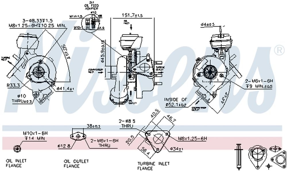 Turbo AUDI A4 Avant 8ED B7 DELPHI HNX103