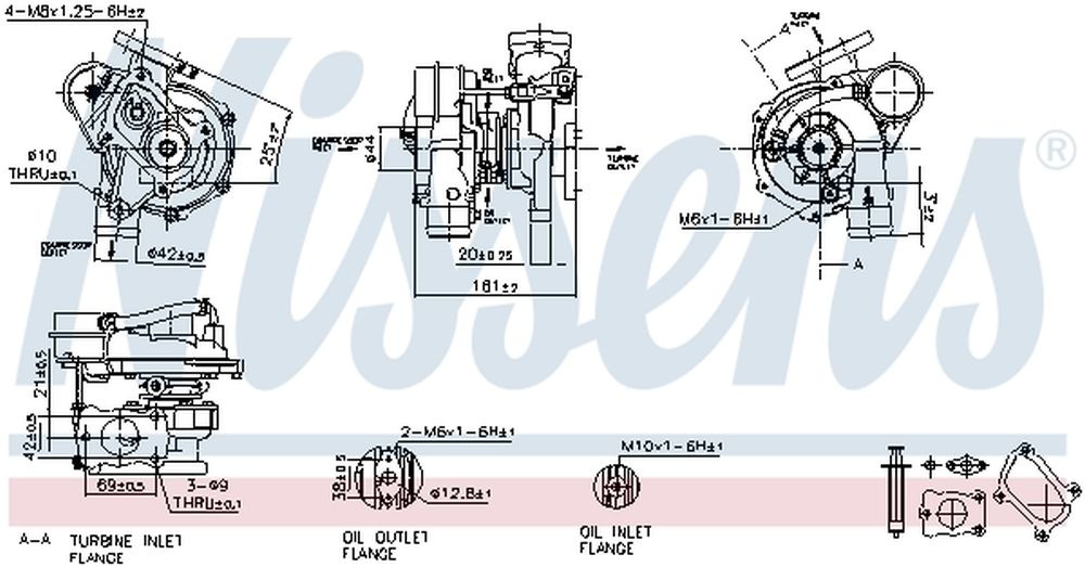 Turbo CITROEN XSARA PICASSO N68 DELPHI HNX105