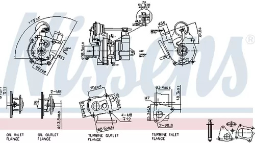 Turbo NISSAN MICRA III K12 DELPHI HNX309 PieseDeTo