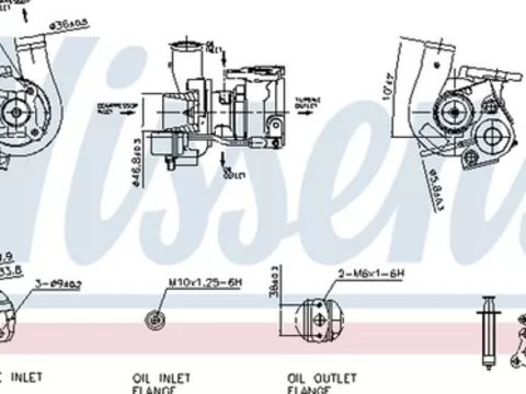 Turbo OPEL ASTRA H L48 DELPHI HNX504 PieseDeTop