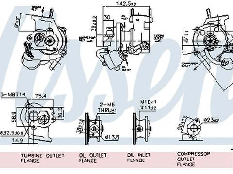 Turbo OPEL CORSA D DELPHI HNX310