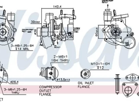 Turbo OPEL TIGRA TwinTop DELPHI HNX312 PieseDeTop