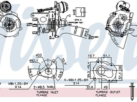 Turbo RENAULT MASTER II caroserie FD DELPHI HNX102