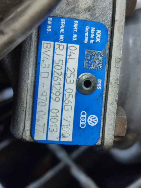Turbo turbina 04L253056G 2.0 tdi DFCA Vo