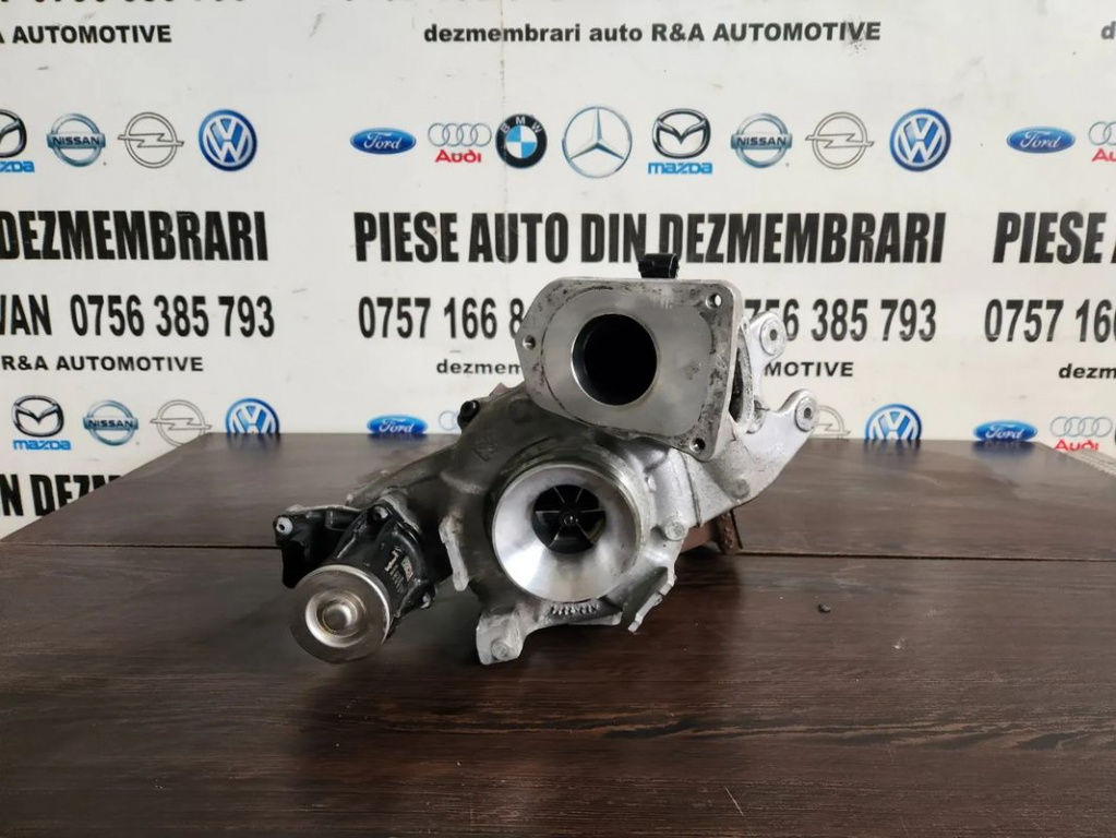 Turbo Turbina Mare Bmw 2.0 D B47 Bi-Turbo Cod 8587539 G20 G30 G11 G12 G14 G15 G01 G02 G05 G06 G07 X3 X4 X5 X6 X7 F20 F21 F22 G30 G31 F10 F11 Euro 6