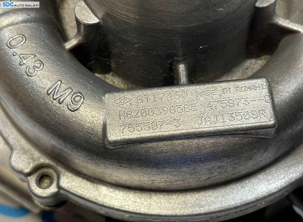 Turbo Turbina Turbosuflanta Renault Mega
