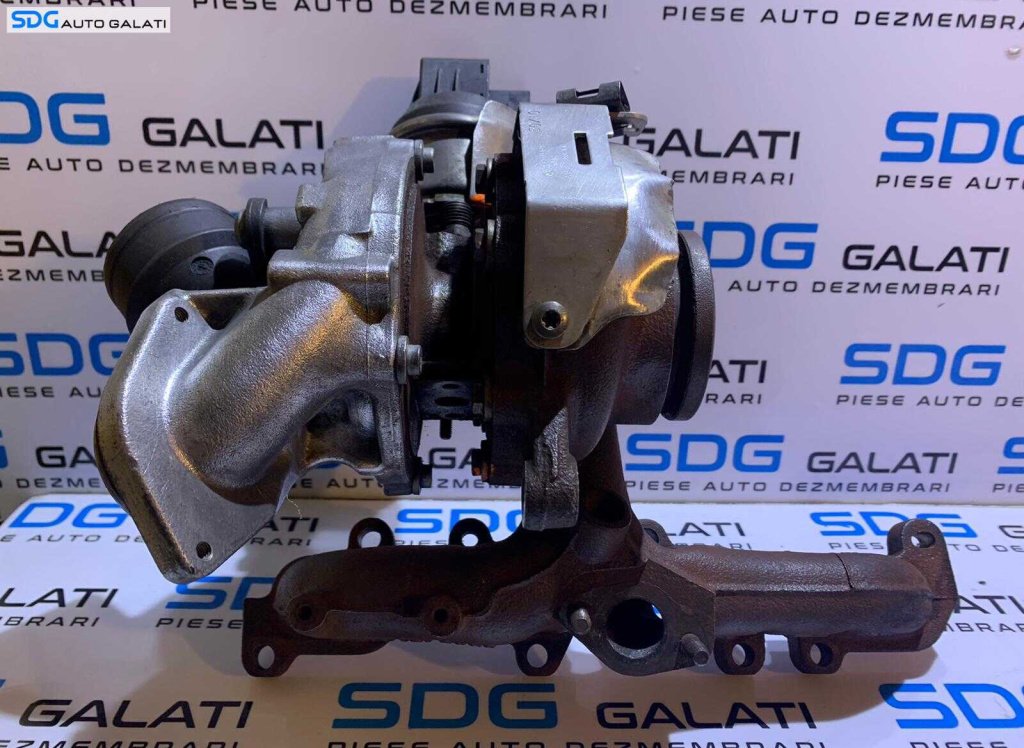 Turbo Turbina Turbosuflanta Skoda Octavia 2 2.0 TDI CFHC CFHF CLCA CLCB 2008 - 2013 Cod 03L253056T [X3571]