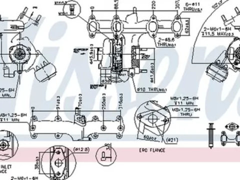 Turbo VW GOLF IV Variant 1J5 DELPHI HNX109 PieseDeTop