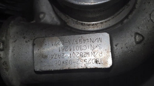 Turbocompresor D4FC 1.4 crdi cod 28201-2