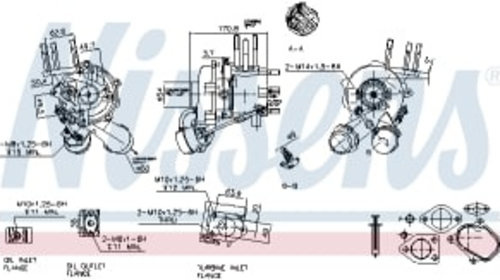 Turbocompresor (Nou cu set de garnituri) KIA SORENTO I 2.5D 08.02-