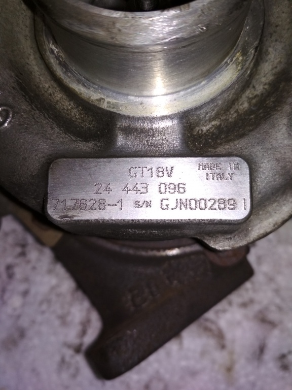 TURBOCOMPRESOR OPEL VECTRA C 2002-2018 COD 24443096 2.2 DTI