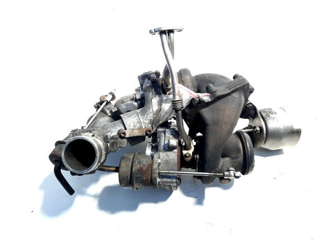 Turbosuflanta (biturbo) cod A6510902880, A6510904980, Mercedes Clasa C T-Model, 2.2 CDI, OM651911 (id:485373)