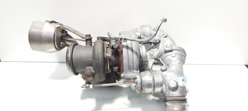 Turbosuflanta biturbo, cod A6510902880, A6510905780, Mercedes Clasa E (W212), 2.2 CDI, OM651924 (idi:690343)