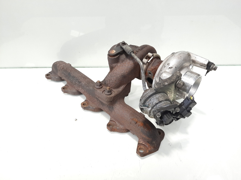 Turbosuflanta, cod 9673283680, Peugeot 2008, 1.6 HDI, 9HP (idi:484843)