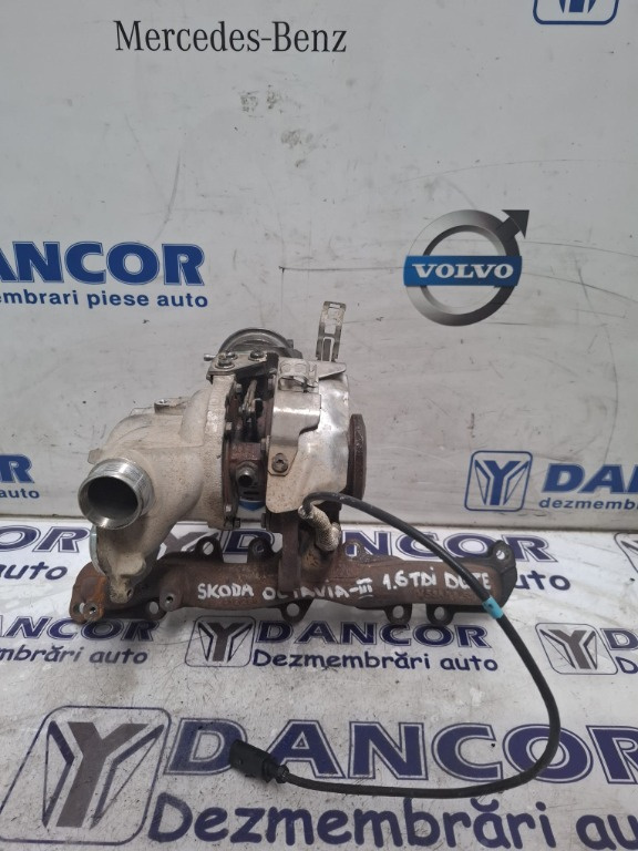 TURBOSUFLANTA SKODA OCTAVIA III 1.6 TDI EURO 6 AN 2018 COD 04L253020S / 847671-4