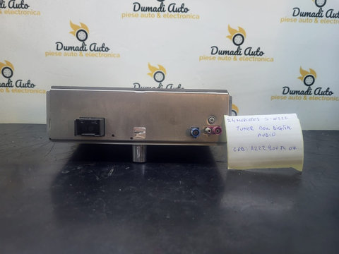 Turner box digital audio MERCEDES S-CLASS W222 Cod A2229007407