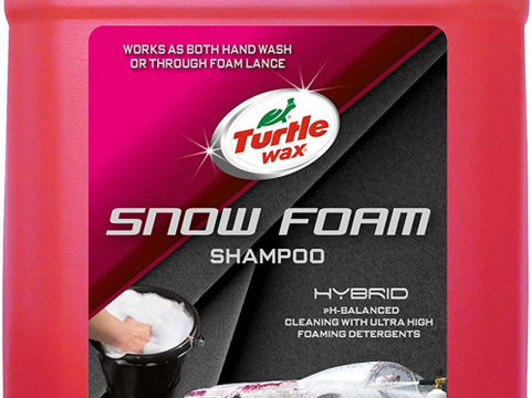 Turtle Wax Snow Foam Shampoo Bubble Gum 2.5L AMT70-192