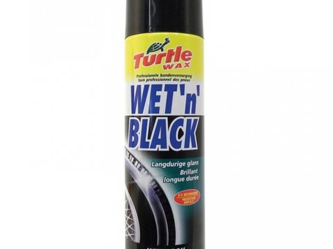 Turtle Wax Spray Curatat Anvelope Wet'n'Black FG6095 500ML