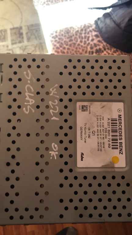 TV TUNER Mercedes S W221 din 2009
