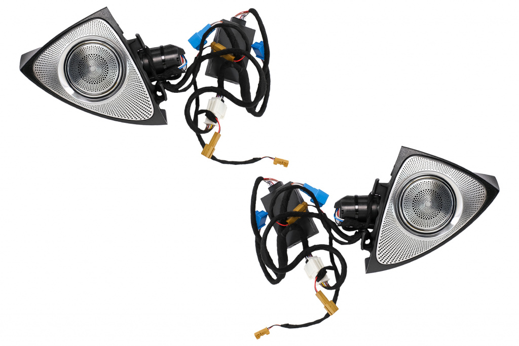Tweeter LED rotativ cu 3 culori compatibil cu Mercedes C-Class W205 C205 S205 (2014-2018) MERCEDES C-CLASS T-Modell (S205) (2014-2018)